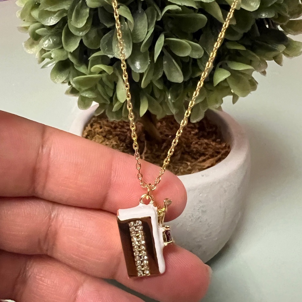 Kate Spade Pantry Shop Cake Pendant Necklace - Picture 5 of 8
